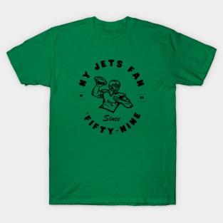 NY Jets Fan Since Fifty-nine! T-Shirt